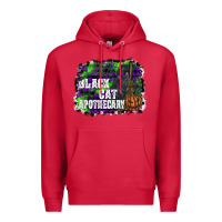 Cardinal black cat apothecary Premium Hoodie - SublimationCraftShop