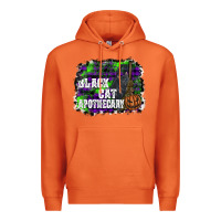 Carrot black cat apothecary Premium Hoodie - SublimationCraftShop