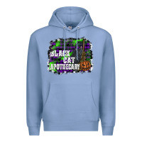 Colony Blue black cat apothecary Premium Hoodie - SublimationCraftShop