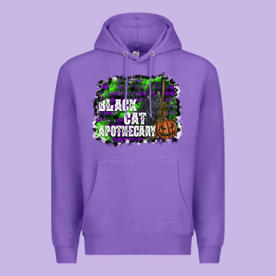 Black Cat Apothecary Premium Hoodie Designed By Sublimationcraftshop