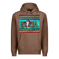 Chestnut western christmas baby cow noel tumbler Premium Hoodie - Jasminsmagicworld