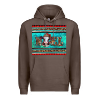 Coffee western christmas baby cow noel tumbler Premium Hoodie - Jasminsmagicworld