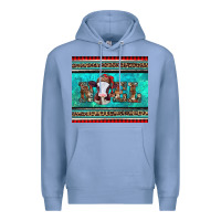 Colony Blue western christmas baby cow noel tumbler Premium Hoodie - Jasminsmagicworld