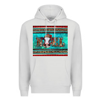 Dove Grey western christmas baby cow noel tumbler Premium Hoodie - Jasminsmagicworld