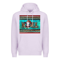 Lilac western christmas baby cow noel tumbler Premium Hoodie - Jasminsmagicworld