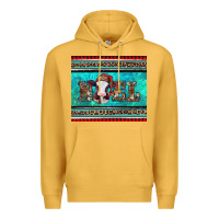 Mustard western christmas baby cow noel tumbler Premium Hoodie - Jasminsmagicworld