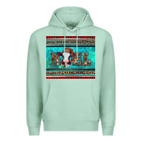 Seafoam western christmas baby cow noel tumbler Premium Hoodie - Jasminsmagicworld