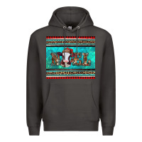 Smoke western christmas baby cow noel tumbler Premium Hoodie - Jasminsmagicworld