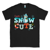 Black i am snow cute Classic Tee - CowGirlArtShop