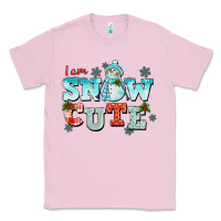 Bubblegum Pink i am snow cute Classic Tee - CowGirlArtShop