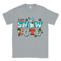 Heather Grey i am snow cute Classic Tee - CowGirlArtShop