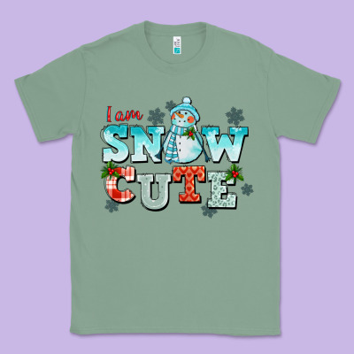 I Am Snow Cute Classic Tee Designed By Cowgirlartshop