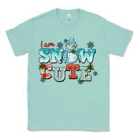 Seafoam i am snow cute Classic Tee - CowGirlArtShop