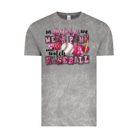 Cloud Rock In October We Wear Pink And Watch Baseball Vintage Tee - FaDigitalArtStudio