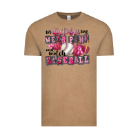 Vintage Coffee In October We Wear Pink And Watch Baseball Vintage Tee - FaDigitalArtStudio