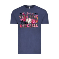 Vintage Denim In October We Wear Pink And Watch Baseball Vintage Tee - FaDigitalArtStudio