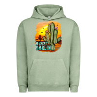 Pigment Oil Green desert darlin' Urban Hoodie - JahusDesignShop