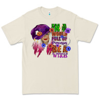 Bone in a world full of princesses be a witch Premium Tee - CowGirlArtShop