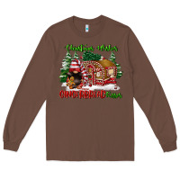 Chestnut christmas wishes gingerbread kisses Long Sleeve Tee - FaDigitalArtStudio