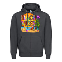 Smoke beach vibes Zipper Hoodie - AdoDesignShop