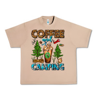 Burro Coffee And Camping Frappe Urban Heavy Tee - FaDigitalArtStudio