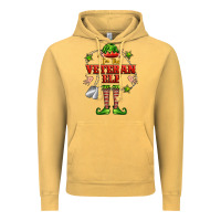Vintage Mustard im the veteran elf Vintage Hoodie - FaDigitalArtStudio