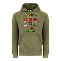 Vintage Olive im the veteran elf Vintage Hoodie - FaDigitalArtStudio