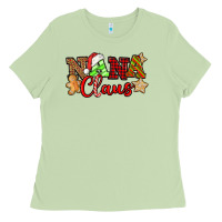 Nana Claus Christmas Lights And Gifts Mother's Day Ladies Tee | Teevron