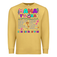 Antique Gold mama it's okay Premium Sweatshirt - JahusDesignShop