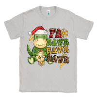 Moon Dust watercolor t rex fa rawr rawr rawr christmas Classic Tee - CowGirlArtShop