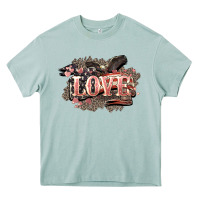 Arona Love America 4th of july Heavy Core Tee - HowdyJamesFarm