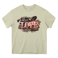 Love America 4th Of July Heavy Core Tee | Teevron