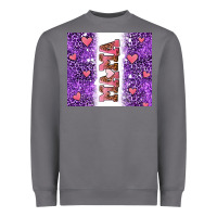 Storm purple leopard pink mama hearts Heavyweight Sweatshirt - AdoDesignShop