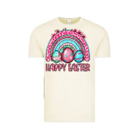 Vintage Arctic Happy Easter eggs rainbow Vintage Tee - OliviaCreatesArt