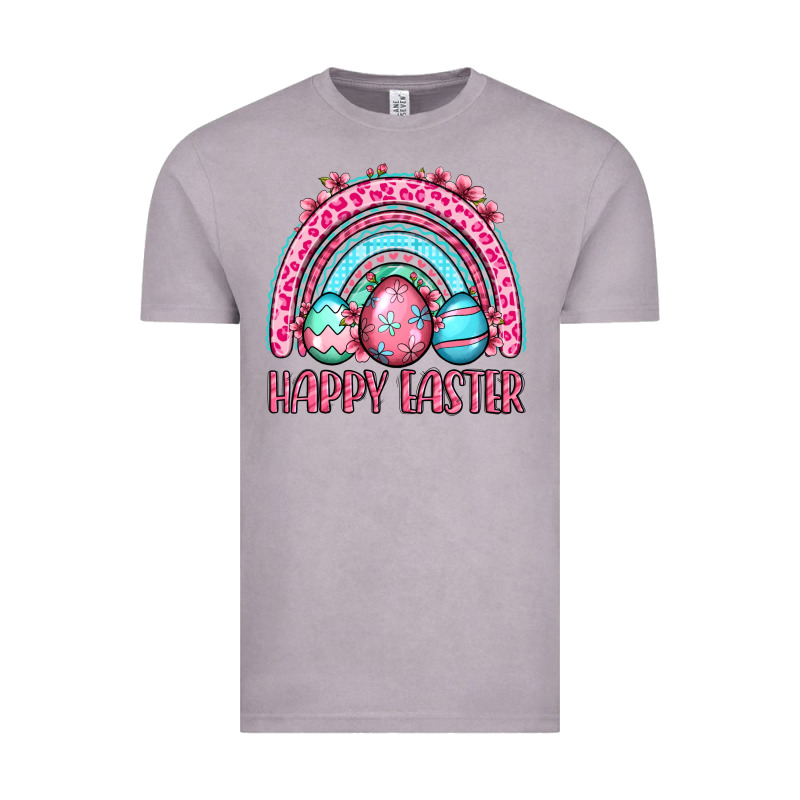 Happy Easter Eggs Rainbow Vintage Tee by OliviaCreatesArt | Teevron