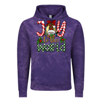 Cloud Purple joy to the world Vintage Hoodie - BundleAndBundleShop