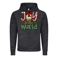 Vintage Black joy to the world Vintage Hoodie - BundleAndBundleShop
