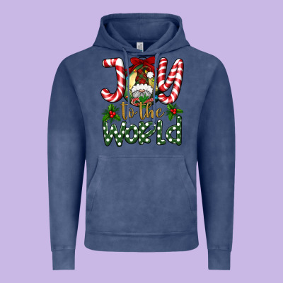 Joy To The World Vintage Hoodie Designed By Bundleandbundleshop
