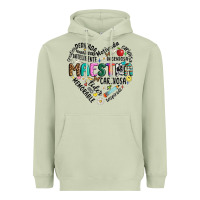 Matcha retro maestra word Heavyweight Hoodie - JahusDesignShop