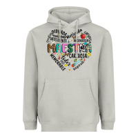 Moon Dust retro maestra word Heavyweight Hoodie - JahusDesignShop