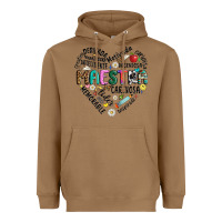 Toasted Coconut retro maestra word Heavyweight Hoodie - JahusDesignShop