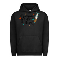 Pigment Black nursing i̇s a work of heart Urban Hoodie - JahusDesignShop