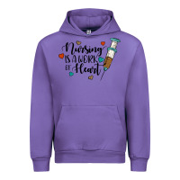Tulip nursing i̇s a work of heart Urban Hoodie - JahusDesignShop