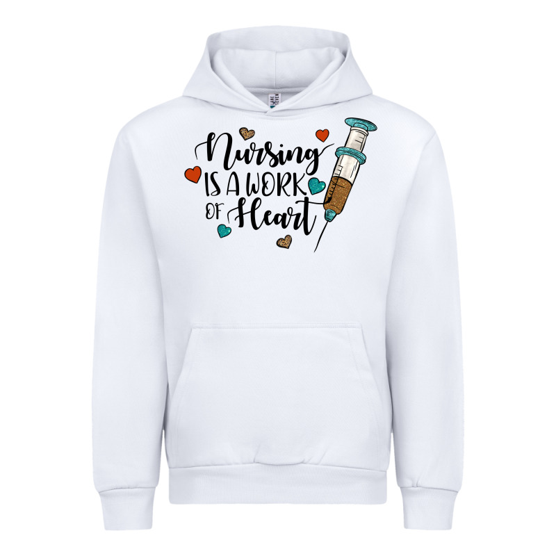 Nursing İs A Work Of Heart Urban Hoodie by JahusDesignShop | Teevron