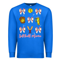 True Royal softball coquette bow Premium Sweatshirt - JahusDesignShop