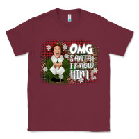 Burgundy the elf omg santa Classic Tee - CowGirlArtShop