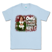 Dusty Blue the elf omg santa Classic Tee - CowGirlArtShop