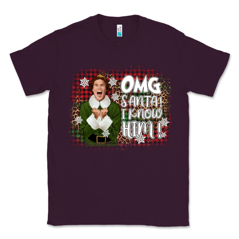 The Elf Omg Santa Classic Tee by CowGirlArtShop | Teevron