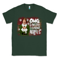 Sports Green the elf omg santa Classic Tee - CowGirlArtShop