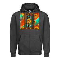 Charcoal Heather with god all things are possible Zipper Hoodie - AdoDesignShop